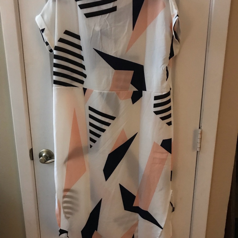 African print dress